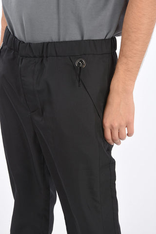 Drop Crotch Wide Leg Pants