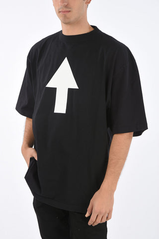 Crew Neck ARROW Cotton T-Shirt