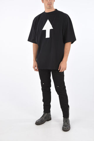 Crew Neck ARROW Cotton T-Shirt