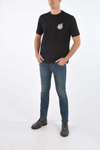 embroidered crew-neck t-shirt