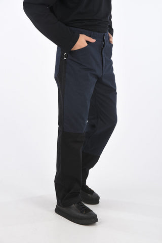 Wide Leg Herringbone Pants