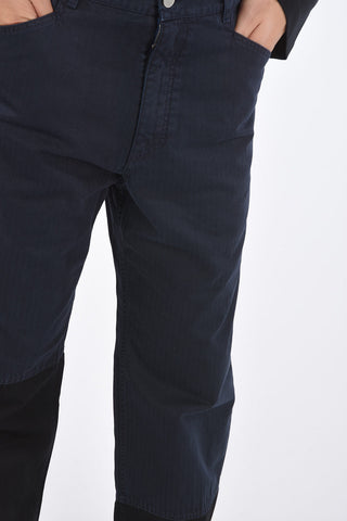 Wide Leg Herringbone Pants