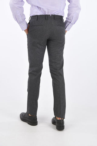 pantalone chinos in lana slim fit