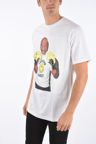 SMILEY t-shirt girocollo con stampa Mike Tyson