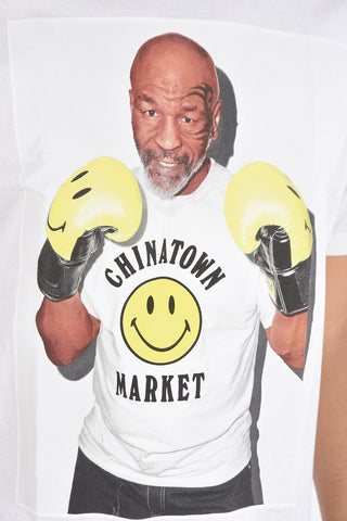 SMILEY t-shirt girocollo con stampa Mike Tyson