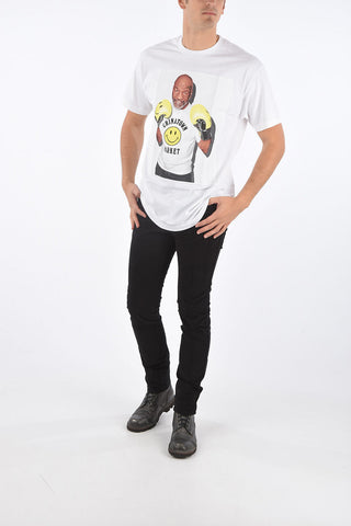 SMILEY t-shirt girocollo con stampa Mike Tyson