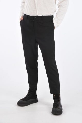 Virgin Wool Capri Pants