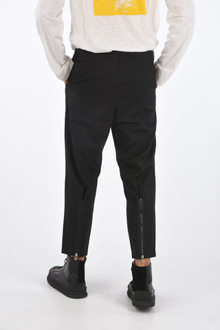 Virgin Wool Capri Pants