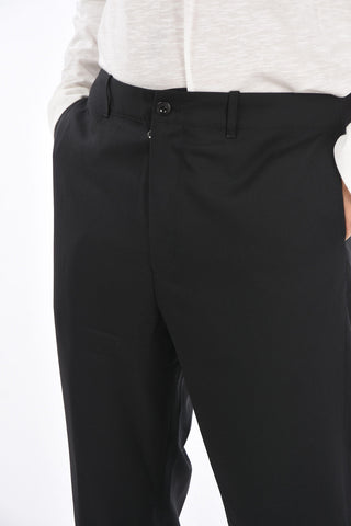 Virgin Wool Capri Pants