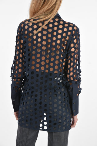 MM1 Perforated Shirt with Strandard Collar