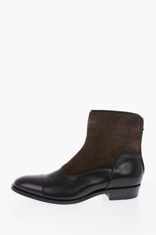Suede leather Ankle boots