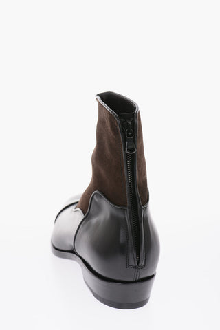 Suede leather Ankle boots