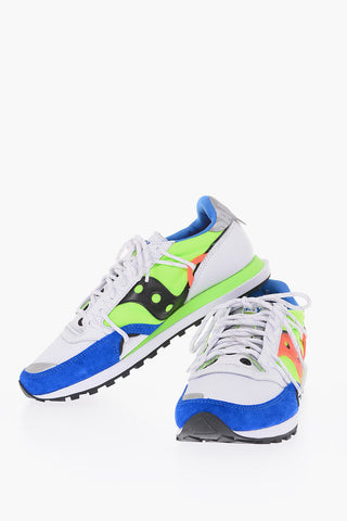 leather and fabric JAZZ DST sneakers