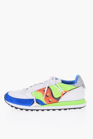 leather and fabric JAZZ DST sneakers