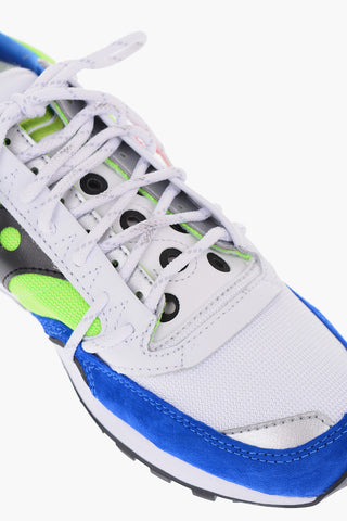 leather and fabric JAZZ DST sneakers