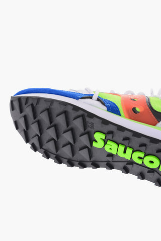 leather and fabric JAZZ DST sneakers