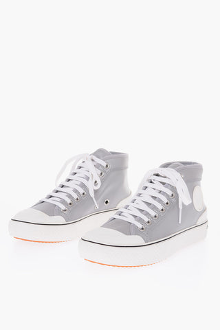 sneakers alte in tessuto