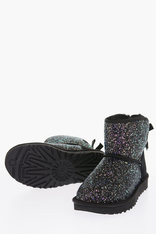 glitter CLASSIC MINI BOW COSMOS Ugg boots