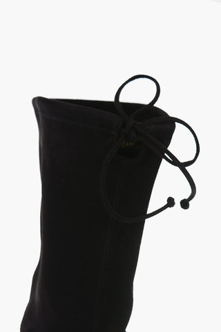 suede leather LOWLAND Over-the-knee boots