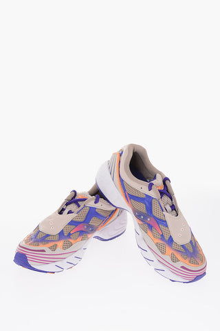 WHITE MOUNTAINEERING sneakers GRID WEB in tessuto