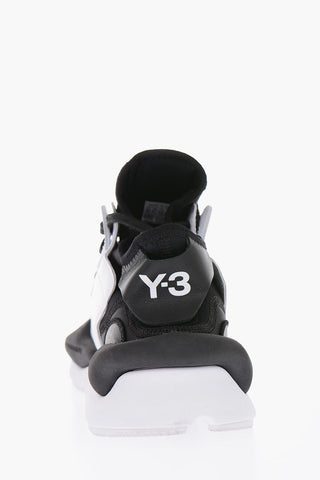 Y-3 YOHJI YAMAMOTO leather and fabric KAIWA Sneakers