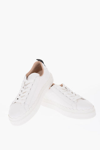 leather NAUSICA sneakers