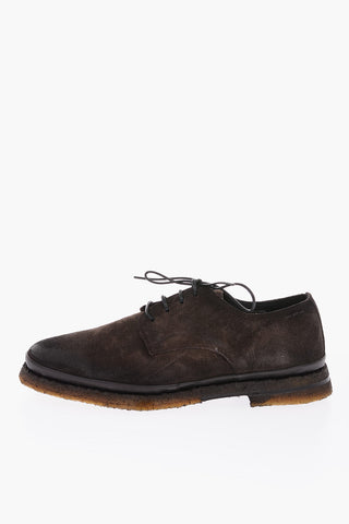 Scarpe Derby in pelle scamosciata