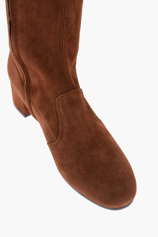 Knee boots COCO in pelle scamosciata 5cm