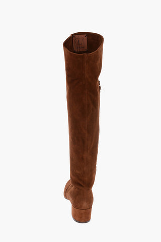 Knee boots COCO in pelle scamosciata 5cm