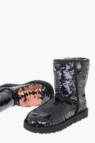 Ugg boots CLASSIC SHORT in paillettes