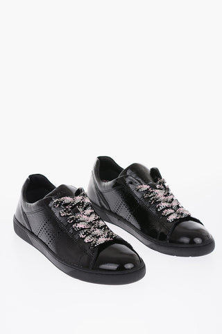 Sneakers R327 in pelle