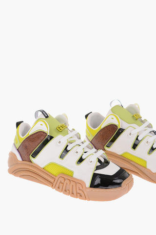 leather RETRO SKATE sneakers