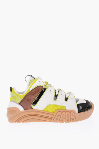 leather RETRO SKATE sneakers