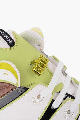leather RETRO SKATE sneakers