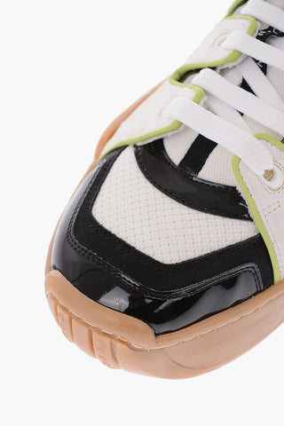 leather RETRO SKATE sneakers