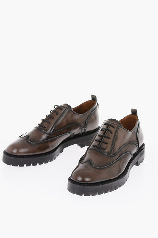 leather Oxford shoes