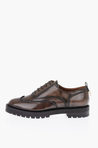 leather Oxford shoes