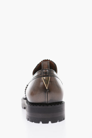 leather Oxford shoes