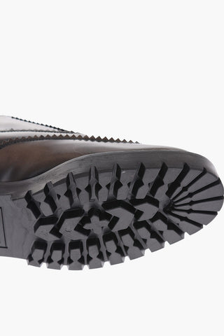 leather Oxford shoes