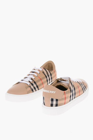 leather and fabric ALBRIDGE Sneakers