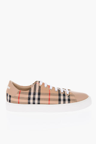 leather and fabric ALBRIDGE Sneakers