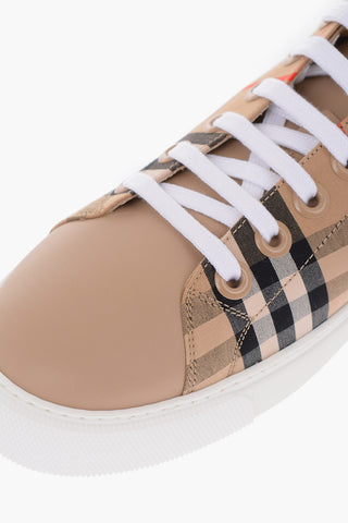 leather and fabric ALBRIDGE Sneakers