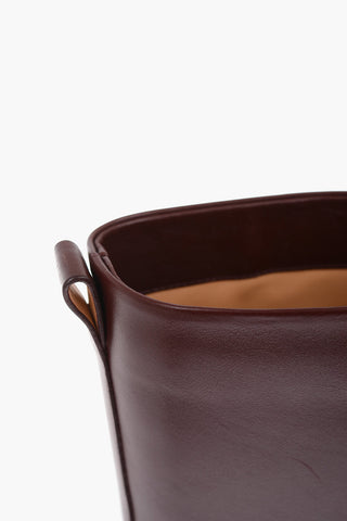 Stivali in pelle 9 cm