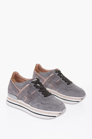 suede leather sneakers