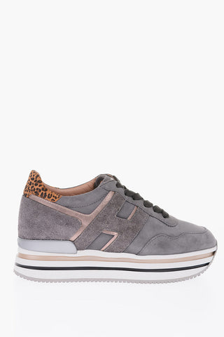 suede leather sneakers