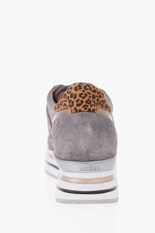 suede leather sneakers