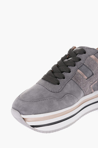suede leather sneakers