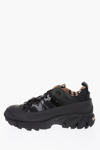 leather and fabric ARTHUR sneakers