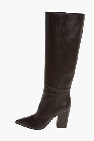 10cm Leather Boots