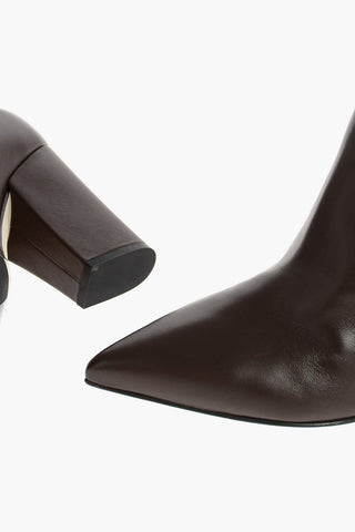 10cm Leather Boots